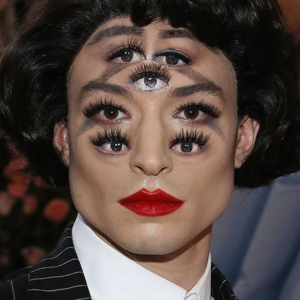 ezra miller with seven eyes